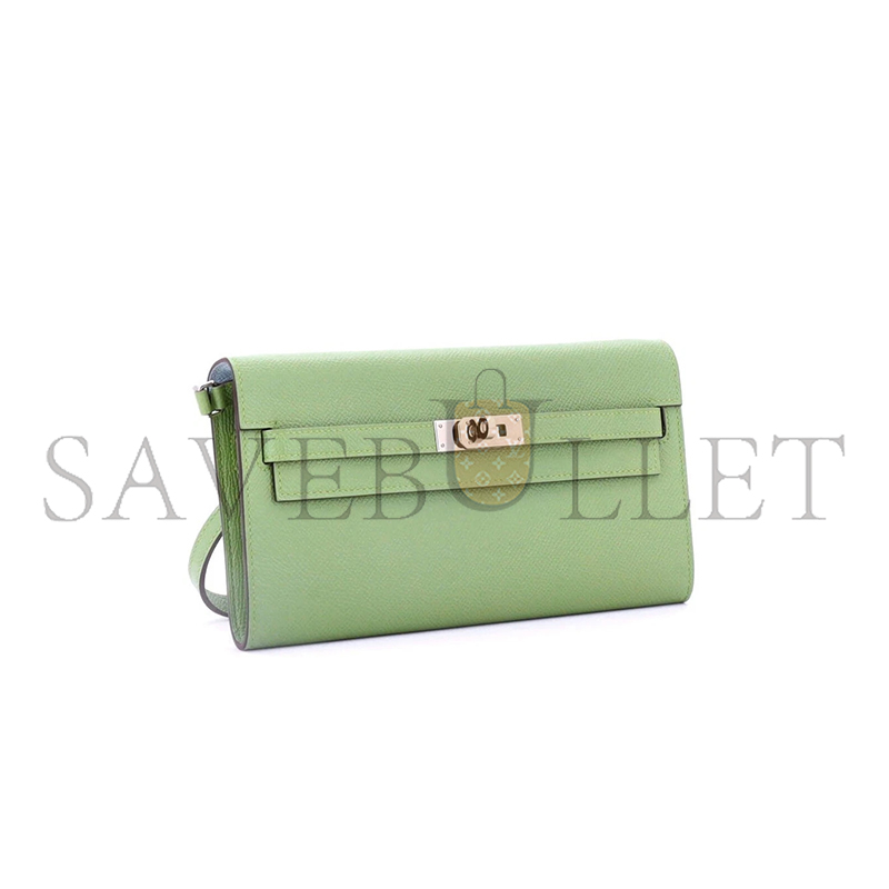 H**me5 master kelly to go wallet epsom h080254ckaa (20*12*2cm)